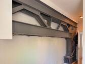 Fachwerkbalken im Schlafzimmer - 