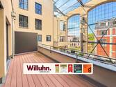 Riesiger Balkon - Bleichert Werke! Bezugsfreier Wohntraum 