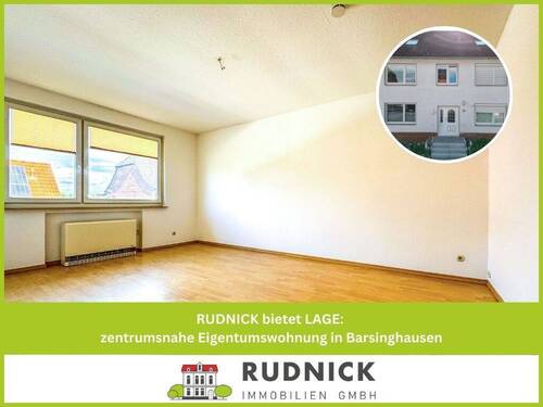 Titel_MB-11505 - RUDNICK bietet LAGE: zentrumsnahe Eigentumswohnung in Barsinghausen