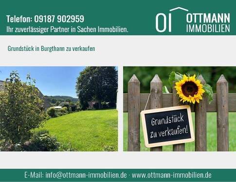 Eingangsbild GS - Wundervolles Grundstück mit Burgblick in Burgthann