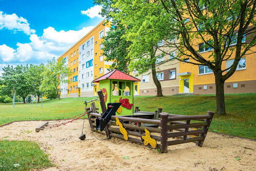 Ansicht 1 - 2 Zimmer Etagenwohnung zur Miete in Zwickau