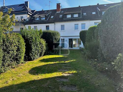 Rückansicht aus dem Garten - Reihenmittelhaus mit 120,00 m&sup2; in Köln zum Kaufen