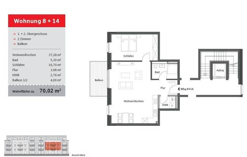 Wohnung 8 und 14 - 
