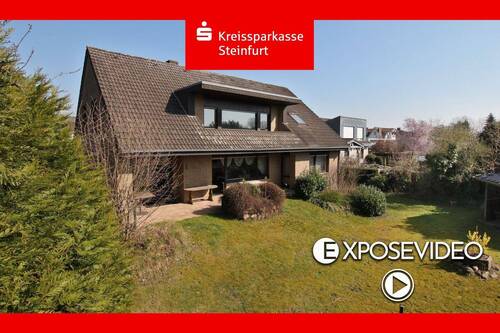 Titelbild - Großzügiges Wohnglück mit Potenzial Einfamilienhaus mit Einliegerwohnung in Greven Reckenfeld