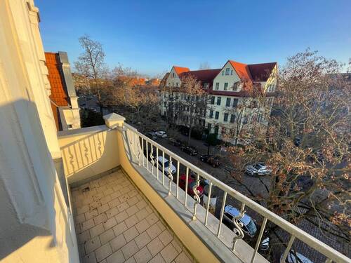 Blick vom Balkon - 