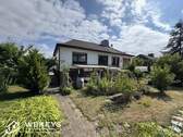 Rückansicht aus dem Garten - 6 Zimmer Einfamilienhaus in Kölleda