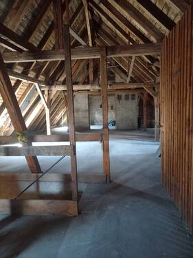 tolle Ausbaumöglichkeiten - Dachterrassenwohnung - Rohling mit genehmigter Planung!