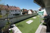 Balkon- und Terrassenbereich Blick nach Westen - 6 Zimmer Einfamilienhaus in Remseck