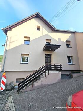 Hausansicht - Charmantes Einfamilienhaus mit Innenhof und Garage in Kasel bei Trier