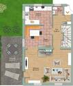 Grundriss EG ohne Garten - 