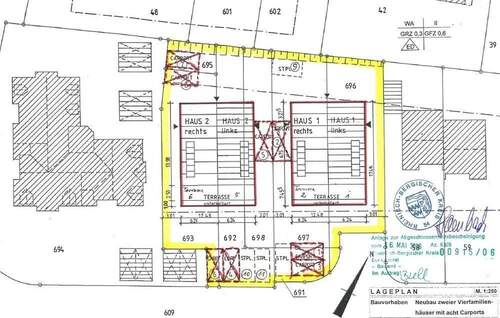 Planungsbeispiel zwei Häuser - 