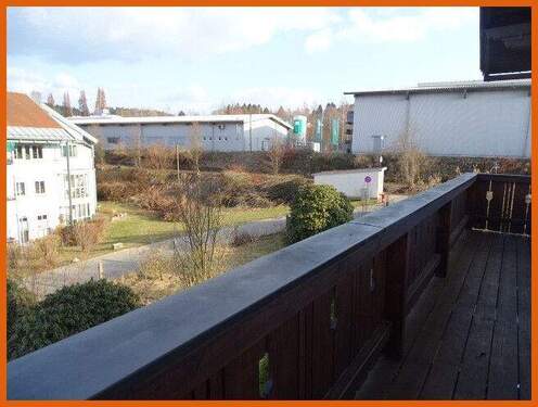 Aussicht vom Balkon - 