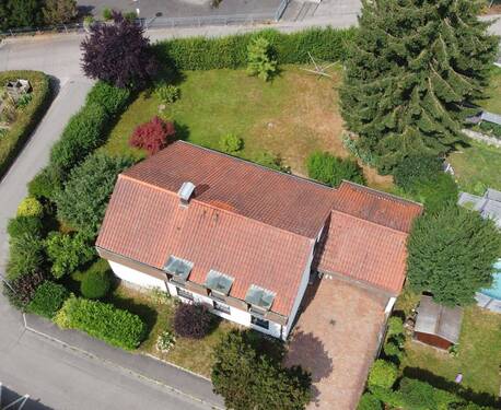Luftbild - 4 Zimmer Einfamilienhaus in Aulendorf