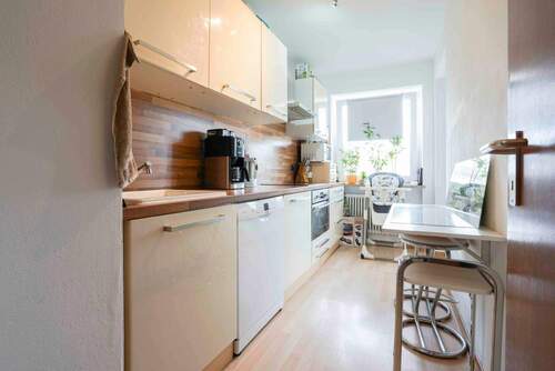Küche - 3 Zimmer Etagenwohnung in Augsburg