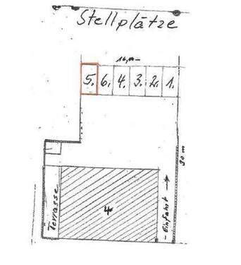 Lage PKW-Stellplatz (aus Verkehrswertgutachten) - 