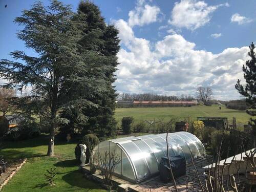 traumhafte Sicht ins unverbaute Hinterland - Einfamilienhaus mit 180,80 m&sup2; in Brandenburg an der Havel - 14778 Roskow- Weseram zum Kaufen