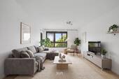 WOHNZIMMER (visualisiert) - 3 Zimmer Etagenwohnung in Mörfelden-Walldorf