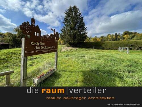 B1 TH.NARING.G.1 - Aufgepasst: Baugrundstück, 1530 m² für zwei Doppelhaushälften, 'Mitten im Grünen' im Goldenen Tal