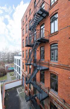 Rückansicht des Hauses - 