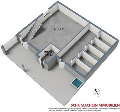 Mühle Erdgeschoss - 