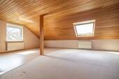Das Obergeschoss ist gut proportioniert - 