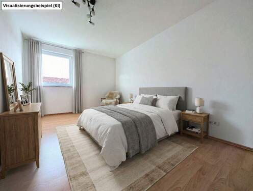 Schlafzimmer Homestaging - 