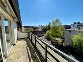 Toller Blick vom Balkon - 