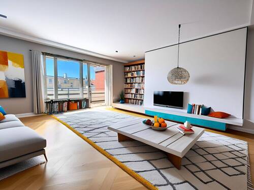 Wohnzimmer: Einrichtungsbeispiel - 