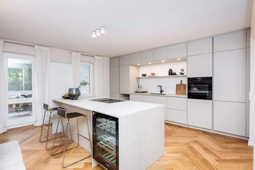 Küche - Etagenwohnung mit 152,90 m&sup2; in München zum Kaufen