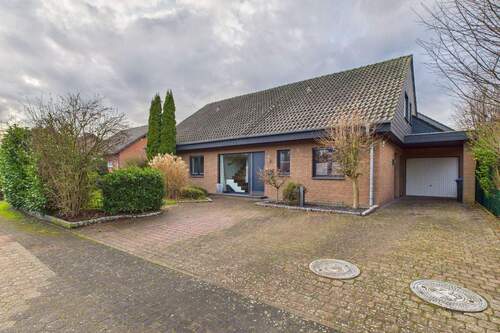 Außenansicht - Gepflegtes Einfamilienhaus mit Kamin, Sauna und flexibler Nutzungsmöglichkeit in Havixbeck