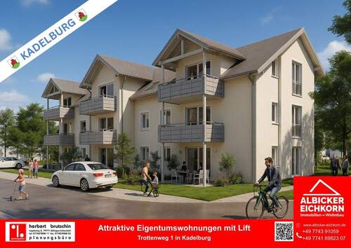 Bild 3 - 3 Zimmer Etagenwohnung in Küssaberg-Kadelburg