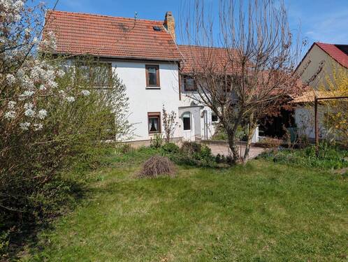 Gartenansicht - 4 Zimmer Einfamilienhaus in Friemar