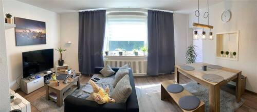 Wohnzimmer - 3 Zimmer Etagenwohnung zur Miete in Delmenhorst