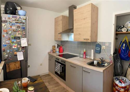 Küche ohne EBK und E-Geräte - 3 Zimmer Etagenwohnung in Delmenhorst
