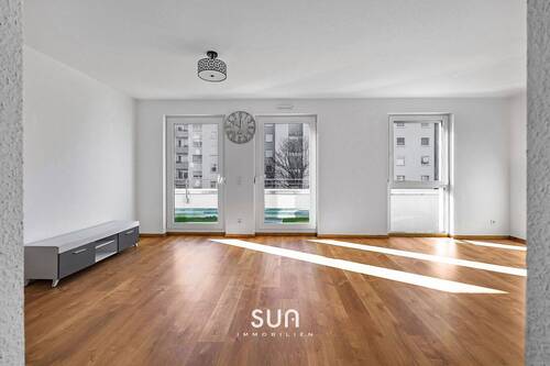 WOHNZIMMER - Etagenwohnung mit 56,00 m&sup2; in Steinbach (Taunus) zur Miete