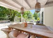 überdachter Bereich der Süd-Terrasse - 