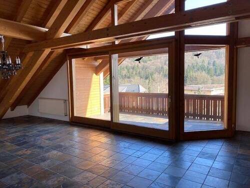 Balkon mit herrlichem Fernblick - 4 Zimmer Etagenwohnung zur Miete in Stühlingen