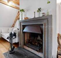 Für Individualisten mit Stil: Altbau-Kaminwohnung, modern interpretiert, Rheinblick und Garten - Düsseldorf Urdenbach