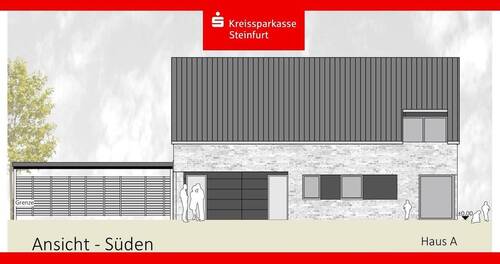 Frontansicht - Wie ein kleines Haus - 320.938,00&nbsp;EUR Kaufpreis, ca.&nbsp; 72,40&nbsp;m&sup2;&nbsp;Wohnfl&auml;che