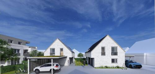 Westliche Gesamtansicht - Etagenwohnung mit 72,40 m&sup2; in Emsdetten zum Kaufen
