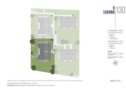 Grundstück - Einfamilienhaus in München zum Kaufen