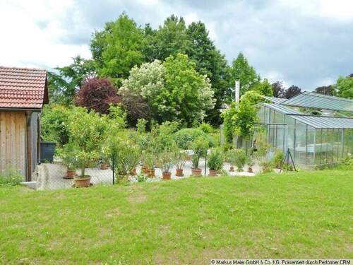 Ausblick von Terrasse - 2 Zimmer Etagenwohnung in Dorfen