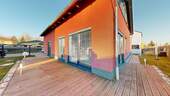 Terrasse - 7 Zimmer Einfamilienhaus zum Kaufen in Böhlen