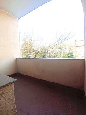 Balkon an der Wohnküche - Etagenwohnung mit 41,00 m&sup2; in Duisburg zur Miete