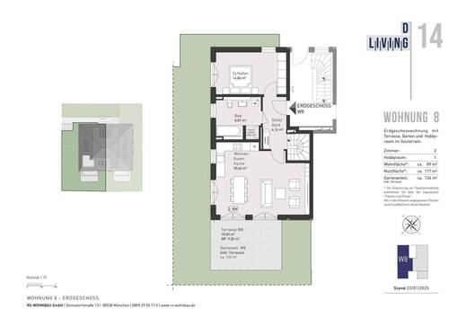 Wohnung08_EG - Etagenwohnung mit 89,00 m² in München zum Kaufen