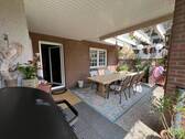Terrasse mit Glasdach - 