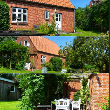 Garten - Haus von Außen - Ihr kleines Traumhaus auf Nordstrand - Ein Ort zum Verweilen und Investieren!
