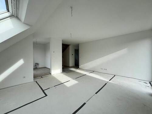 Schlafzimmer - NEUBAU-Dachgeschosswohnung über zwei Etagen mit ausgebautem Speichergeschoss, Terrasse und Balkon