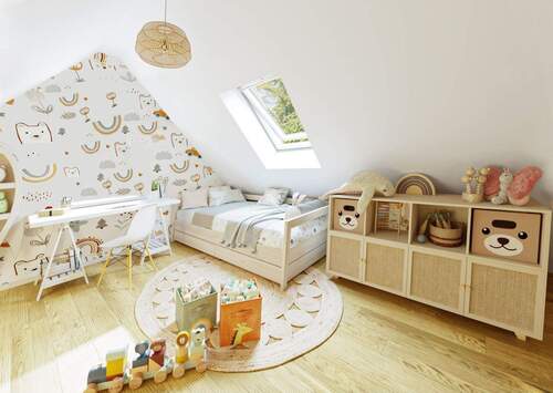 Visualisierung Spitzboden - 