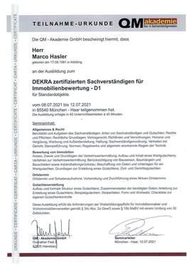Teilnahme-Urkunde QM akademie DEKRA D1.jpg - 